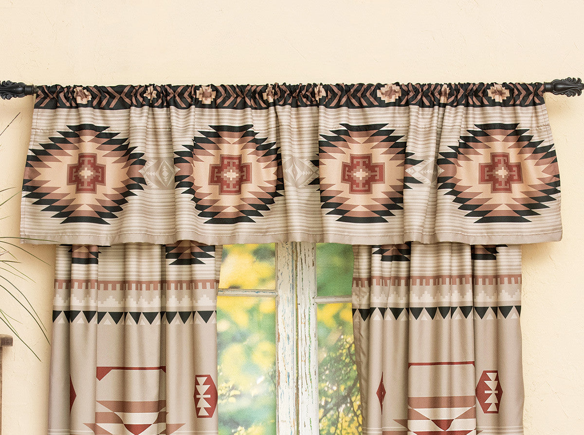Durango Mesa Lined Valance