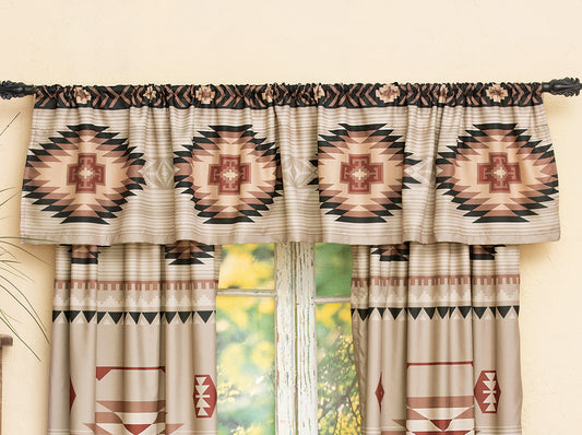 Durango Mesa Lined Valance