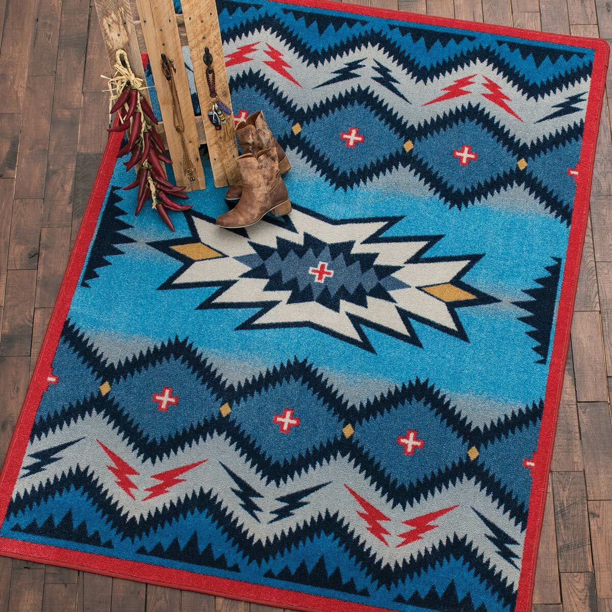 Stormy Skies Rug - 8 x 11