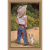 Cowgirl Attitude Framed Canvas
