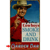 True Cowboys Personalized Sign - 14 x 24
