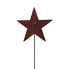 Rustic Star Garden Stake