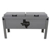 Houston Texas Double Cooler - Gray