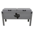 Houston Texas Double Cooler - Gray