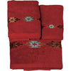 Navajo Red Towel Set (3 pcs) - OUT OF STOCK UNTIL 10/28/2026