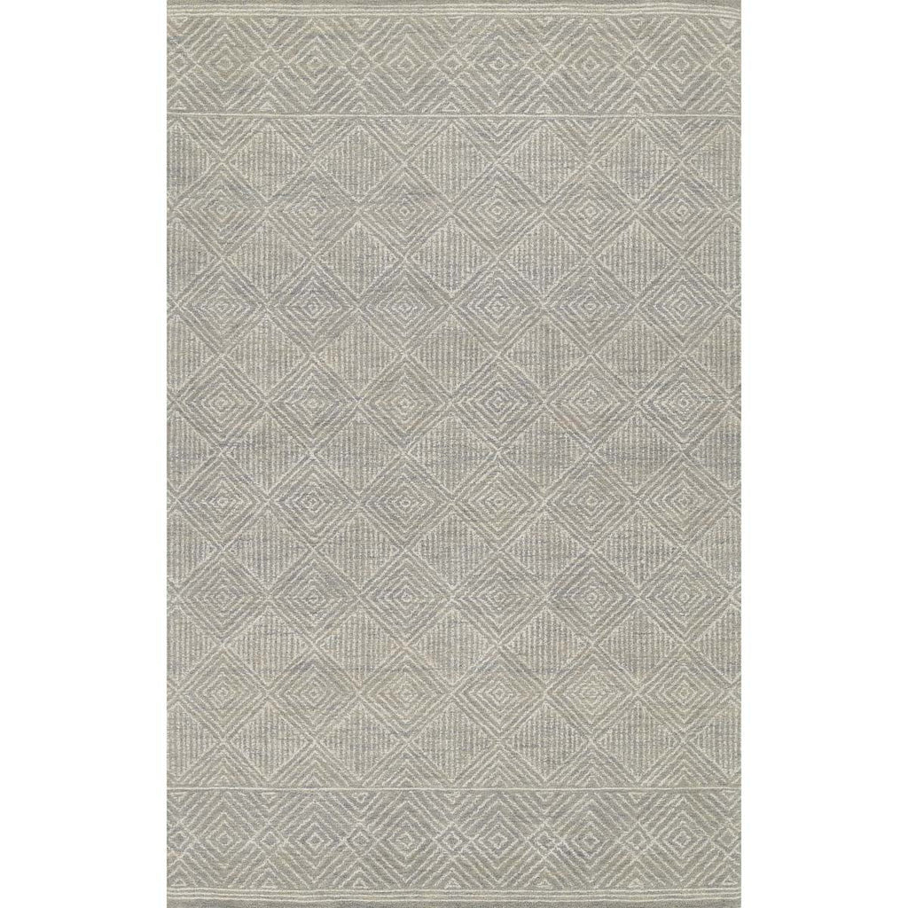 Prairie Palette Geometric Ivory Rug - 5 x 8