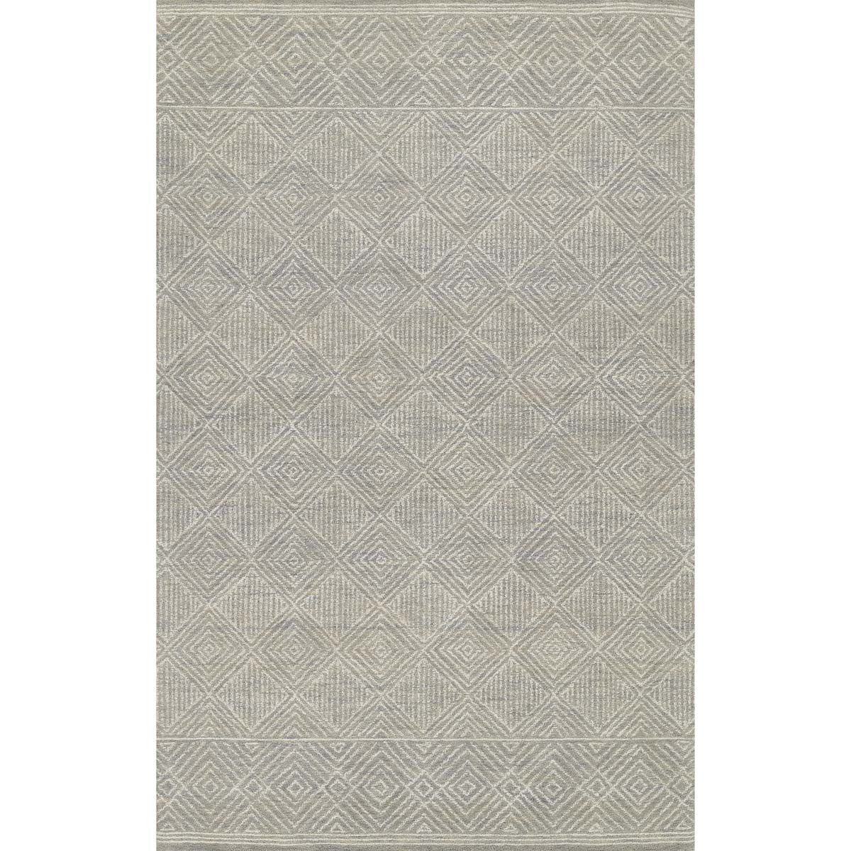 Prairie Palette Geometric Ivory Rug - 5 x 8