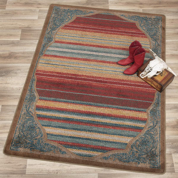 Sunset Serape Rug - 4 x 5