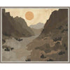 Canyon Sun II Wall Art