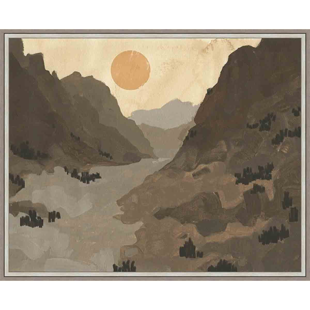 Canyon Sun II Wall Art