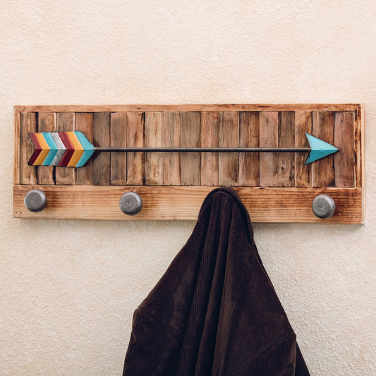 Arrow Wall Hanging Coat Rack
