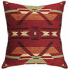 Flame Tapestry Chenille Pillow - 23 x 23