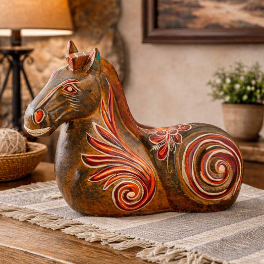 Moab Valley Clay Horse Sculpture