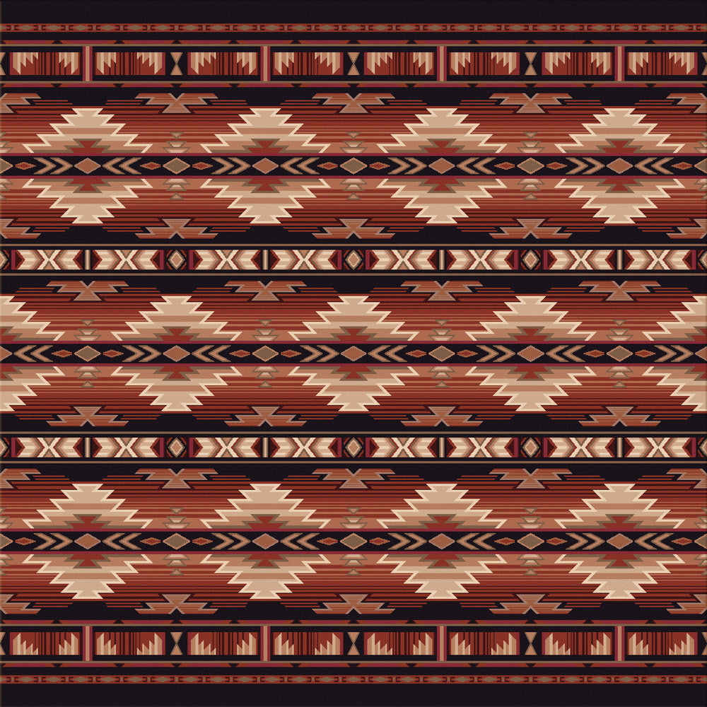 Rio Rancho Russet Rug - 8 Ft. Square