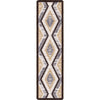 Tribal Waves Rug - 2 x 8