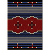 Big Chief Blue Rug - 3 x 4