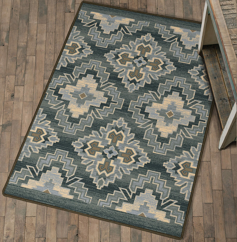 Denim Flats Rug - 8 x 11
