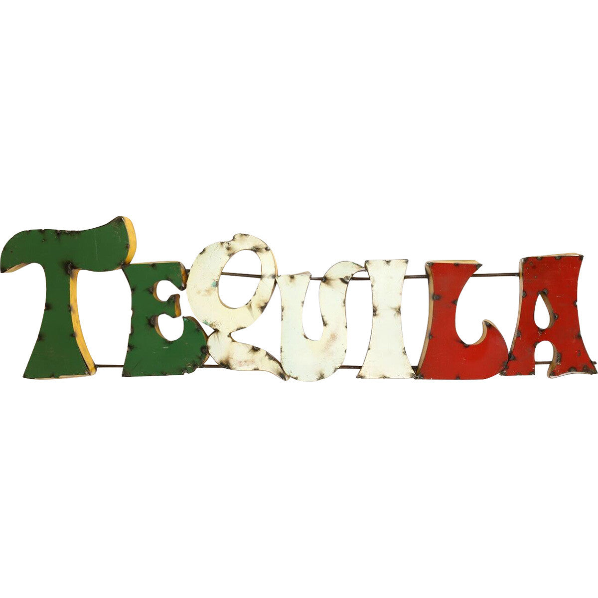 Tequila Handmade Metal Sign