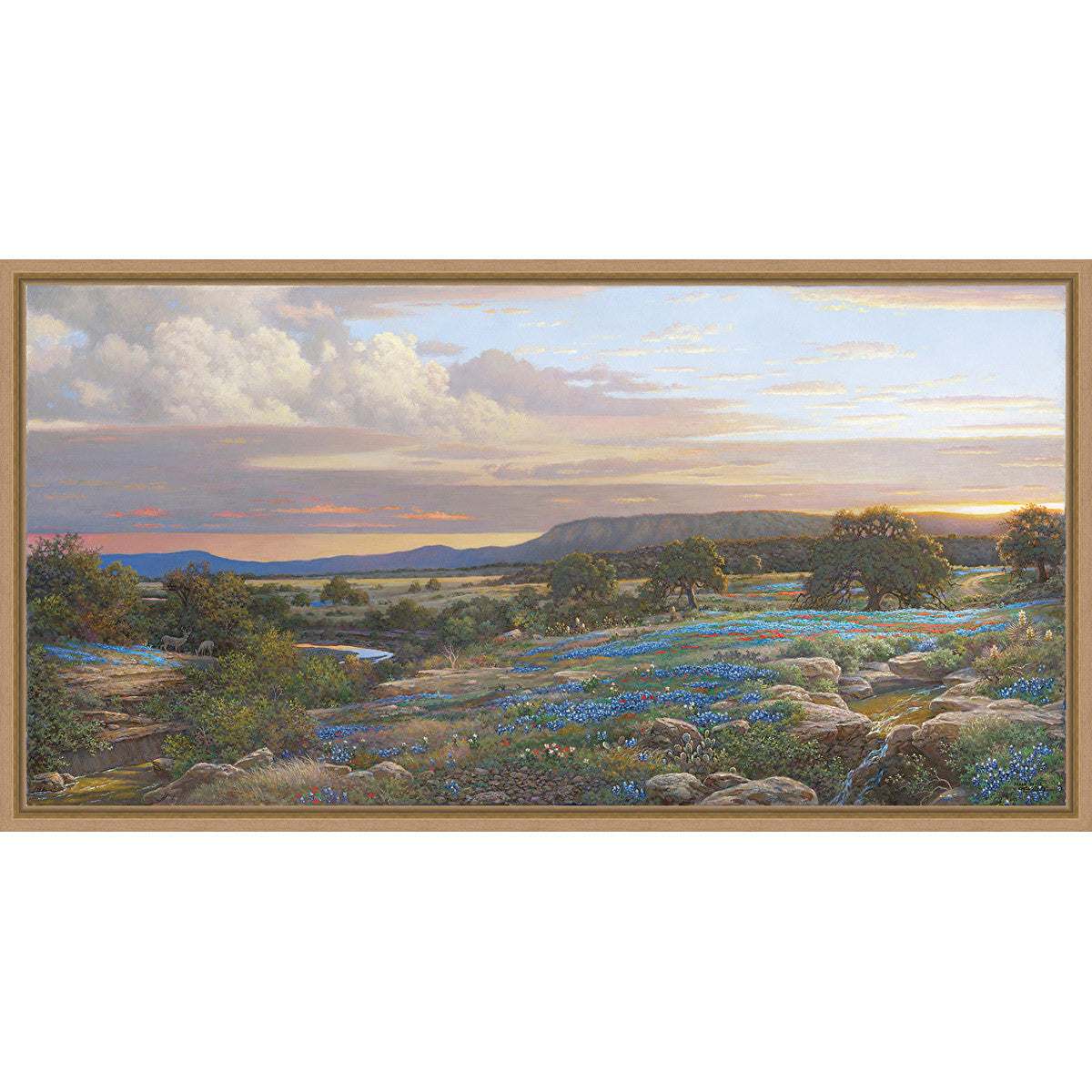 Love of the Landscape Framed Canvas