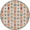 Tribal Journey Rug - 8 Ft. Round