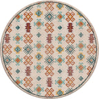 Tribal Journey Rug - 8 Ft. Round
