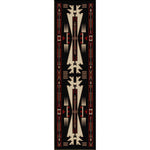 Horse Blanket Black Rug - 2 x 8