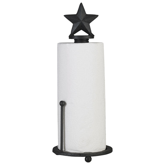 Black Star Paper Towel Holder - OUT OF STOCK UNTIL 09/08/2026