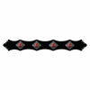 Red Jasper Stone Rug Rail - 24 Inch