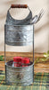 Galvanized Prairie 2 Tier Caddy