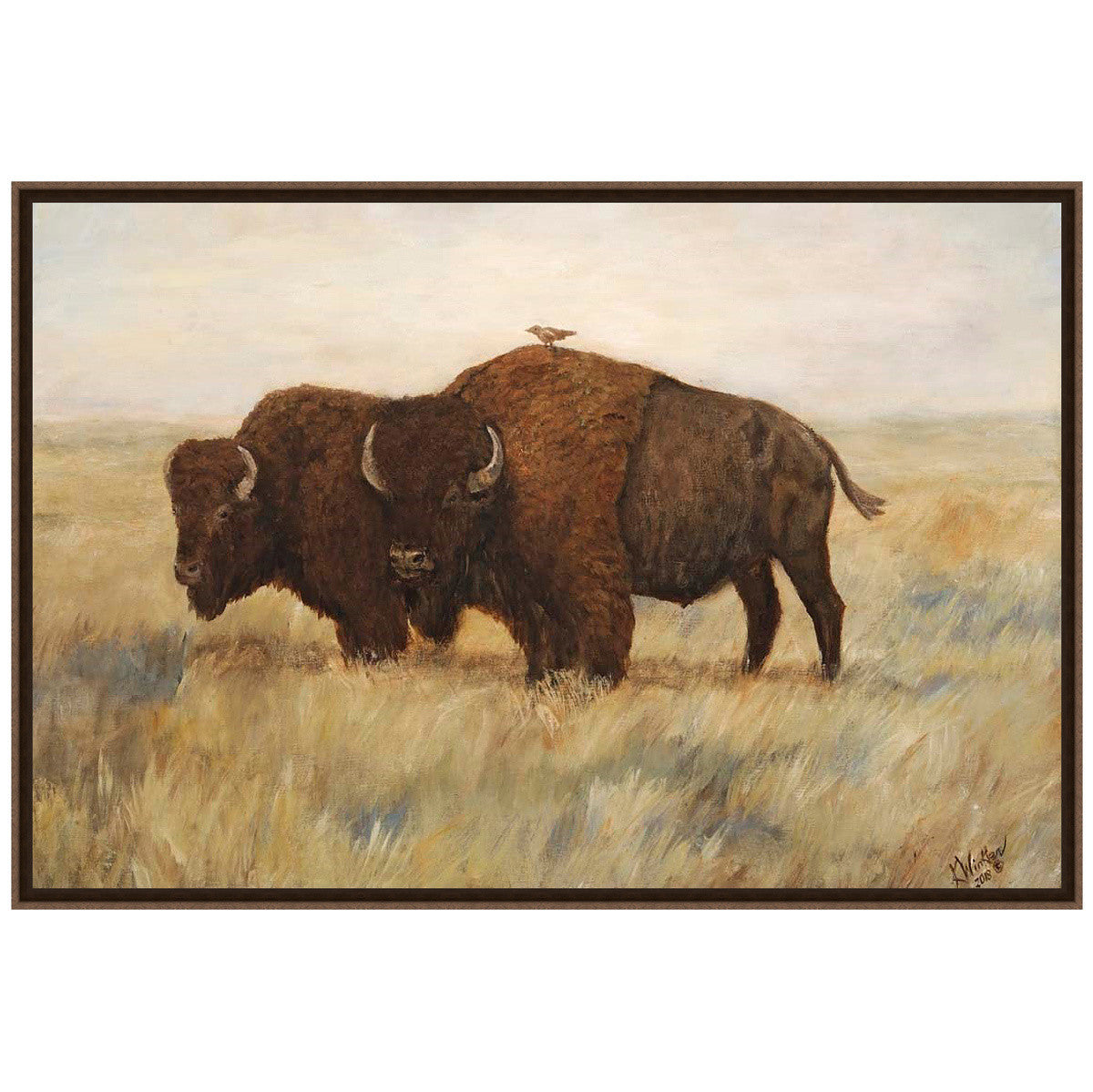 Hitching a Ride Canvas Art