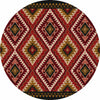Traditions Rust Rug - 8 Ft. Round