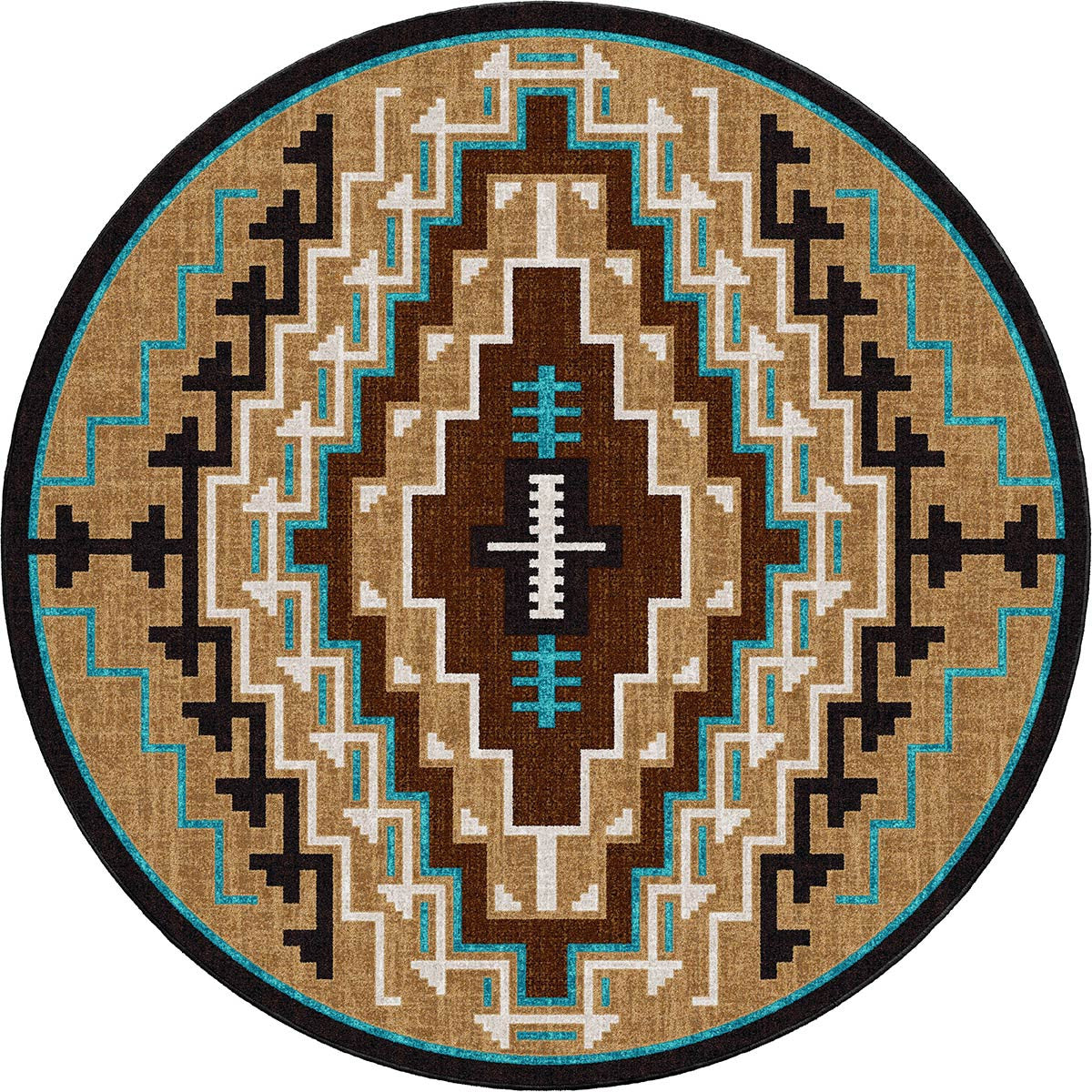 Tribal Spirit Rug - 8 Ft. Round
