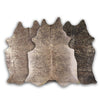 Gold Specked Brindle Cowhide Rug - Large
