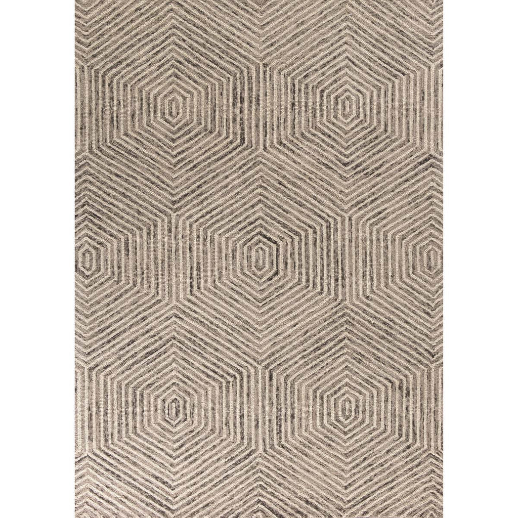 Hexagon Blur Rug - 8 x 10