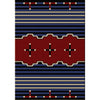 Big Chief Blue Rug - 5 x 8