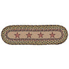 Country Star Oval Stair Treads - Set of 2
