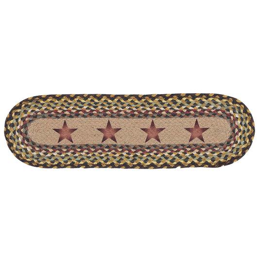 Country Star Oval Stair Treads - Set of 2