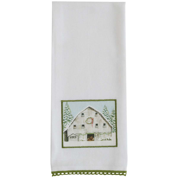 Holiday Barn Dishtowels - Set of 4