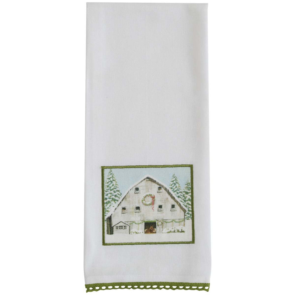 Holiday Barn Dishtowels - Set of 4