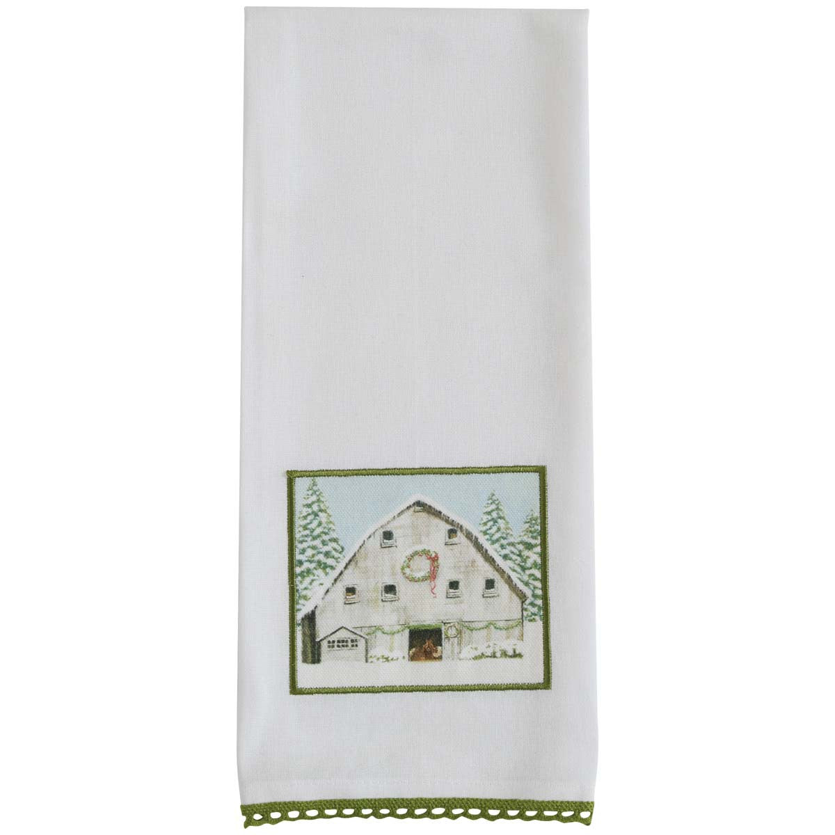 Holiday Barn Dishtowels - Set of 4