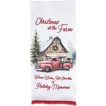 Festive Farmhouse Dishtowels - Set of 4