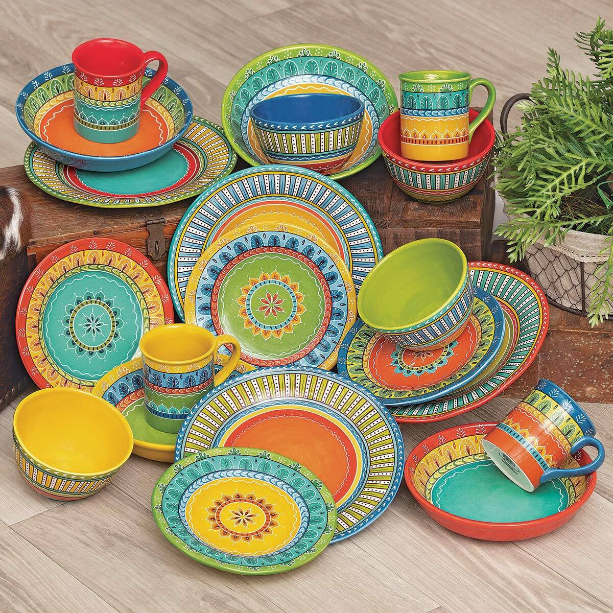 Sonoran Splendor Mugs - Set of 4 - OVERSTOCK