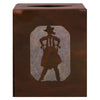 Cowgirl Square Tissue Cover