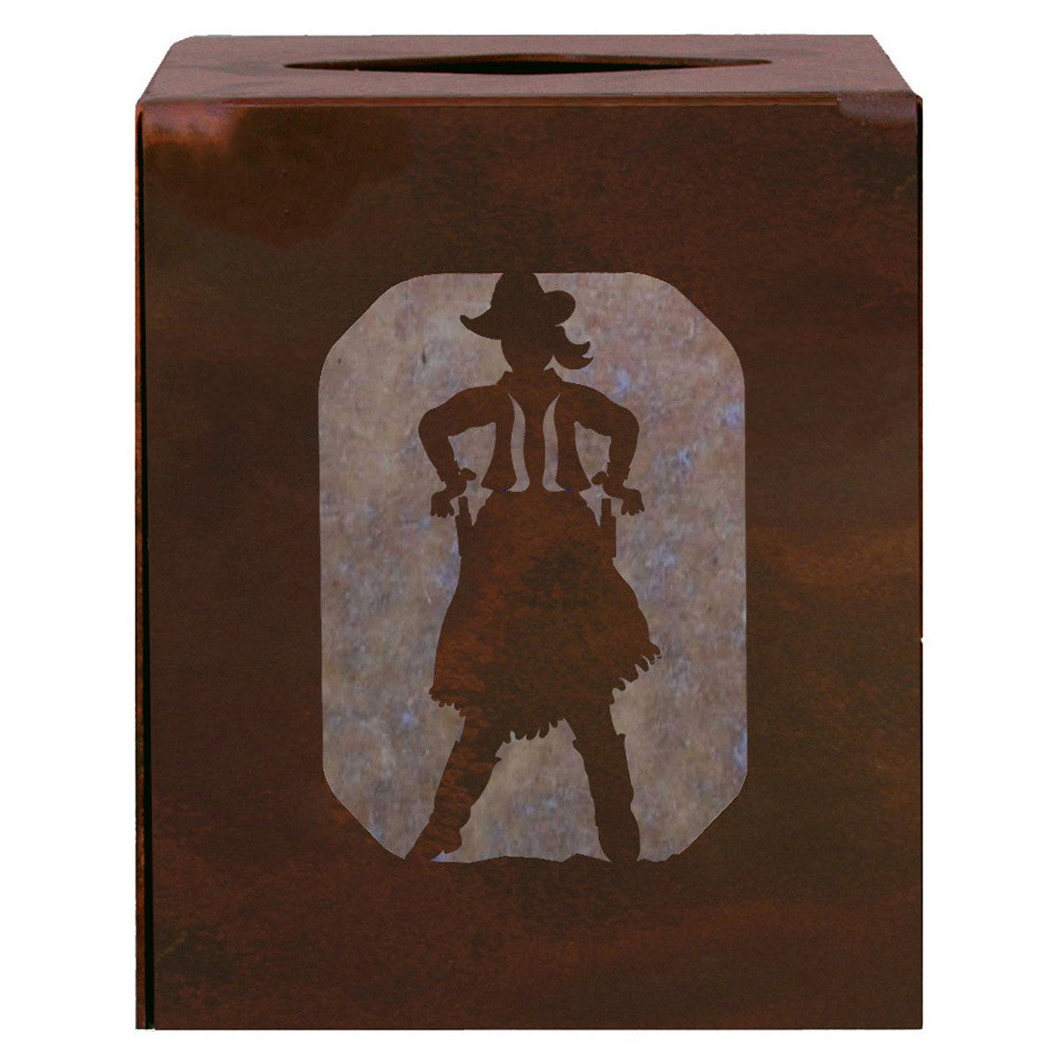 Cowgirl Square Tissue Cover