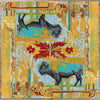 Golden Buffalo Rug - 8 Ft. Square
