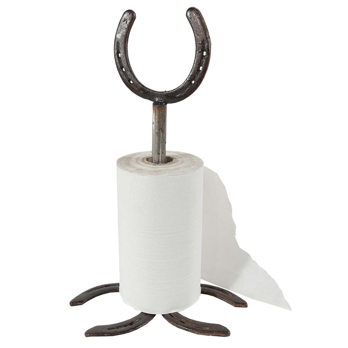 Horseshoe Luck Paper Towel Holder