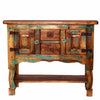 Turquoise Pine Entry Table