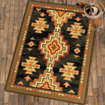 Black Ridge Rug - 5 x 8