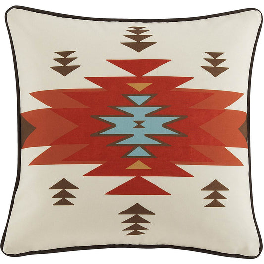 Tribal Sunburst Outdoor Pillow