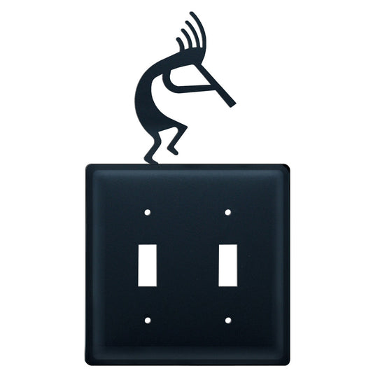 Kokopelli Double Switch Cover - OUT OF STOCK UNTIL 07/18/2026